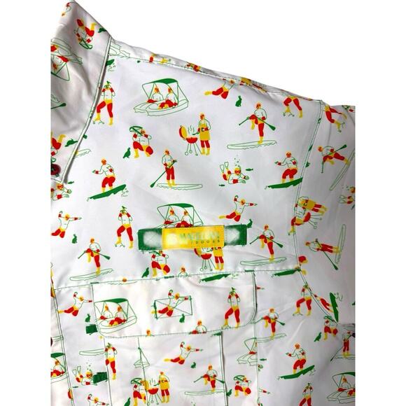 Magellan Outdoors Men's Fish Gear Button Up Short Sleeve Shirt M - Picture 6 of 15